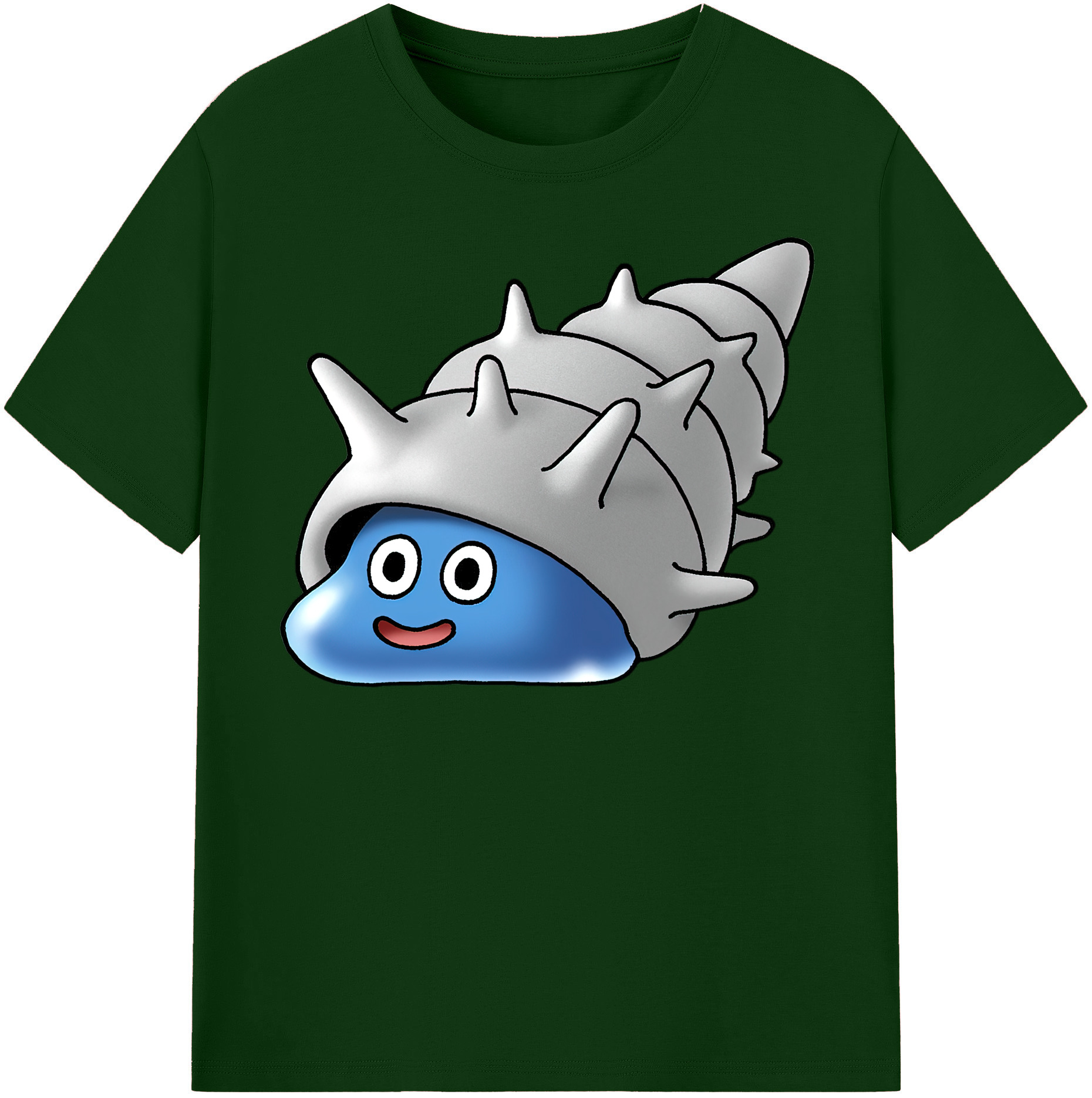 （画像用） ドラゴンクエスト Doragon Kuesuto Dragon Quest 綿100％半袖Tシャツ（フロントプリント）
